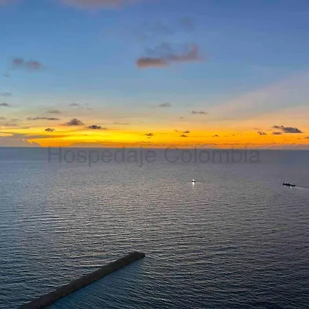 Frente Al Mar Con Inigualable Vista En Piso 34 Wifi Apartamento