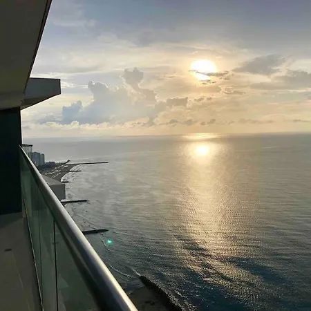 Frente Al Mar Con Inigualable Vista En Piso 34 Wifi Apartamento Cartagena
